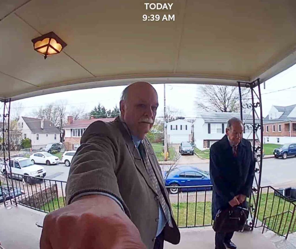 Two Church Elders at my door, seeking to disfellowship