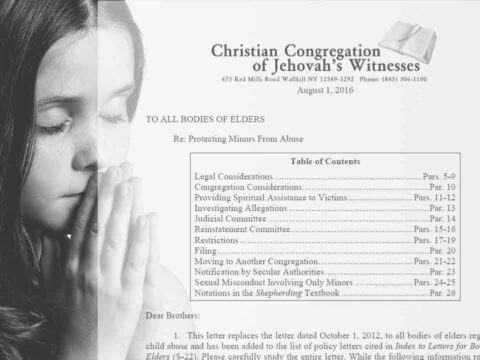 Child Victim Praying