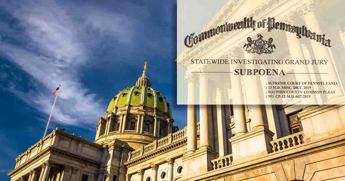 Pennsylvania Grand Jury for Jehovah's Witnesses